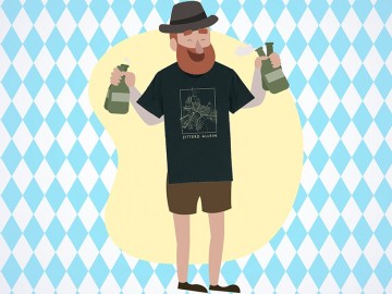 6zitterd allein t shirt03